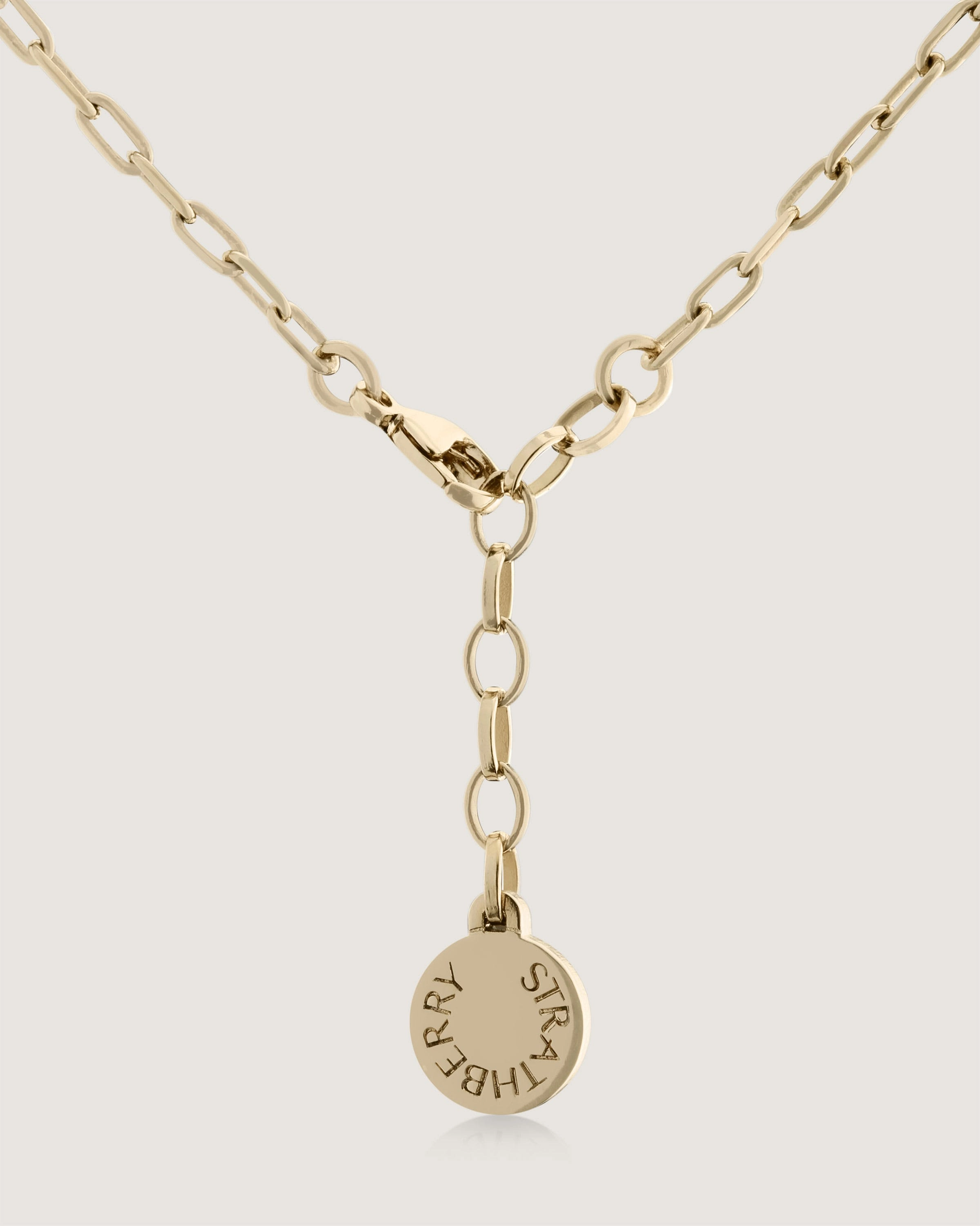 Music Bar Necklace - 22 Carat Gold Gilded
