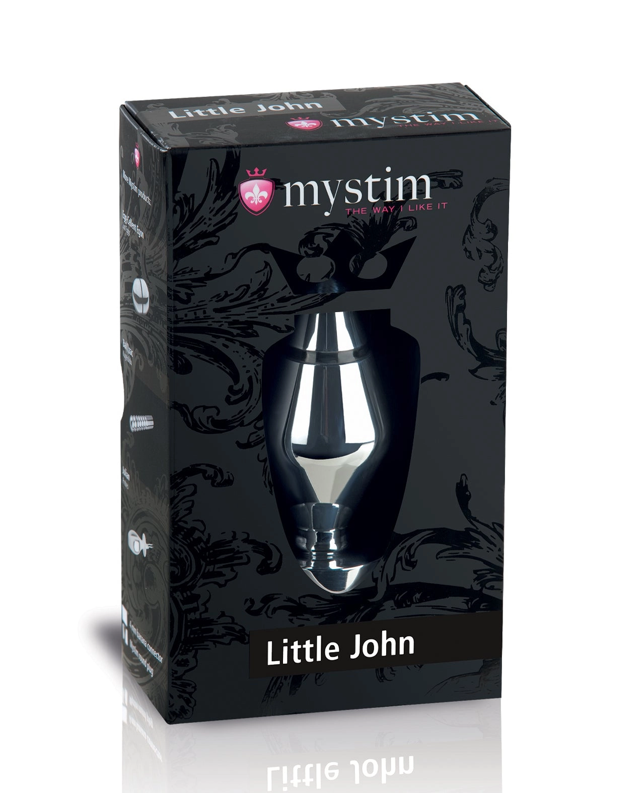 Mystim Little John Buttplug Small Aluminum