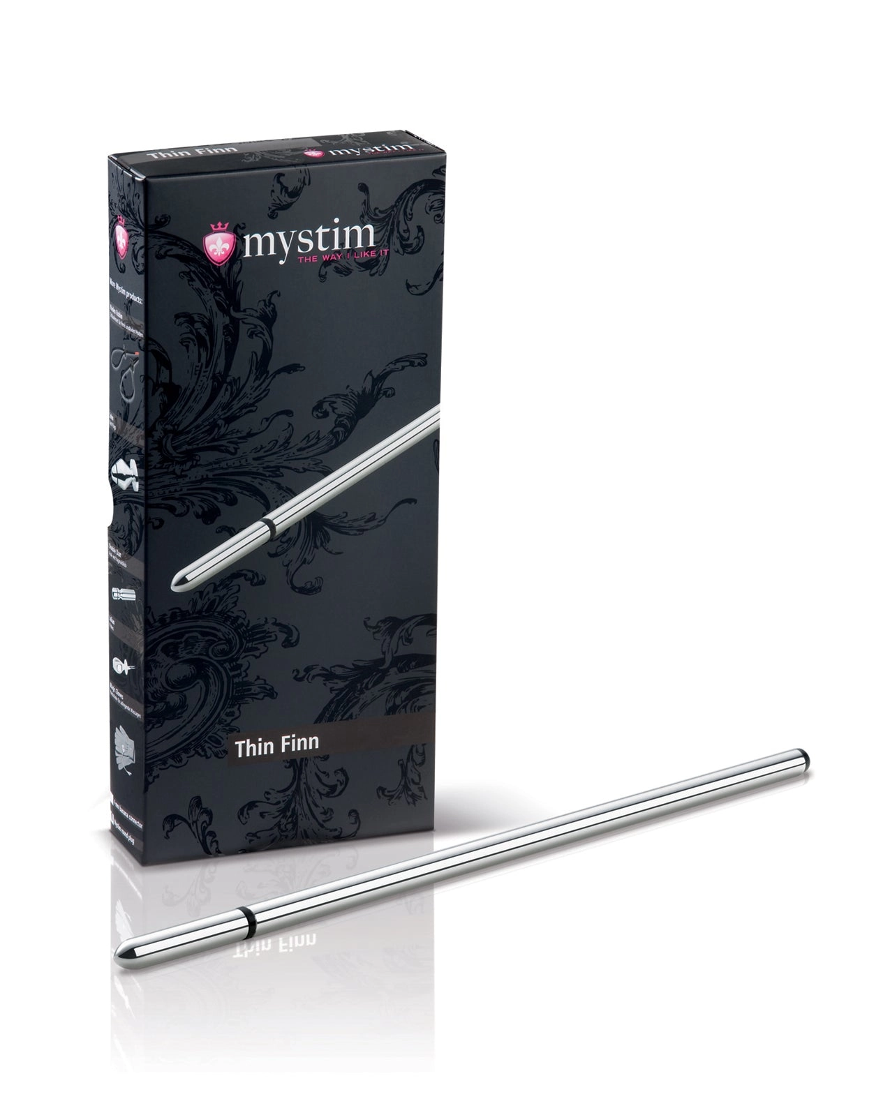 Mystim Thin Finn eStim Urethral Sound