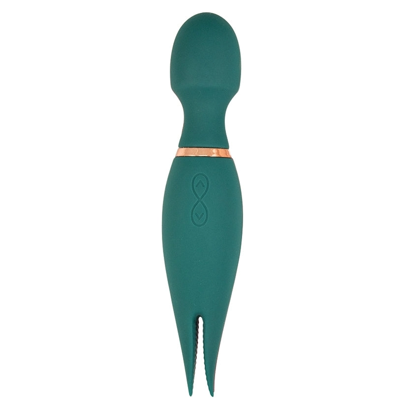 Mystique Vibrating Massagers Magic Wand-Green