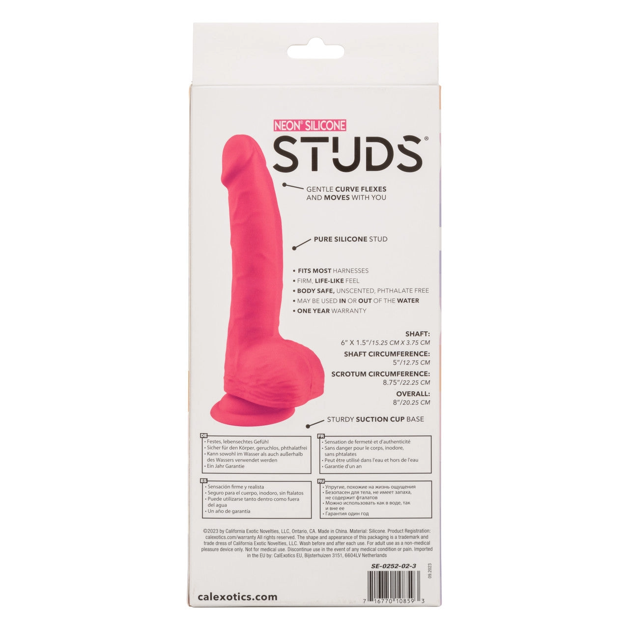 Neon® Silicone Studs® 6/15.25 cm