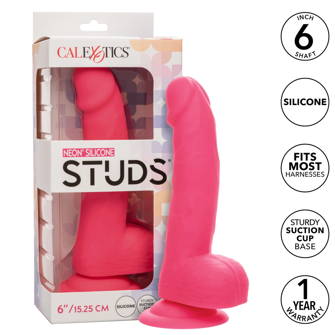 Neon® Silicone Studs® 6/15.25 cm