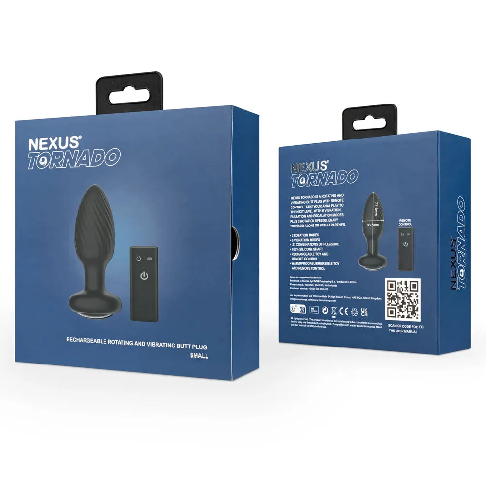 Nexus Tornado Plug Small - Black
