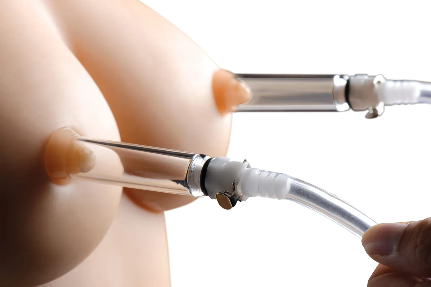 Nifty Nipple Pump Kit with Detachable Acrylic Cylinders