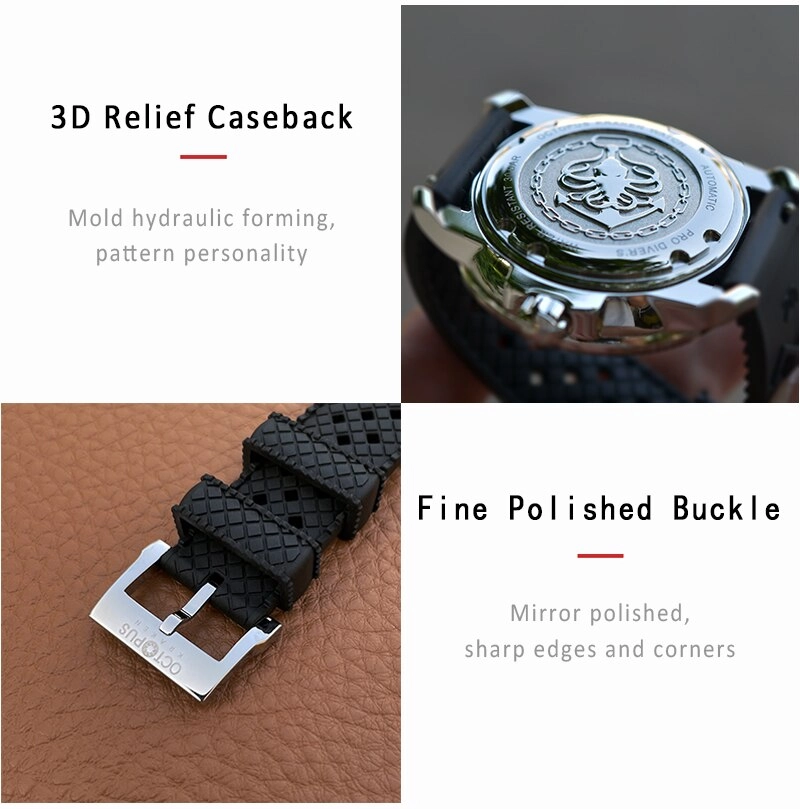 Octopus FF Homage PT5000 Automatic Dive Watch