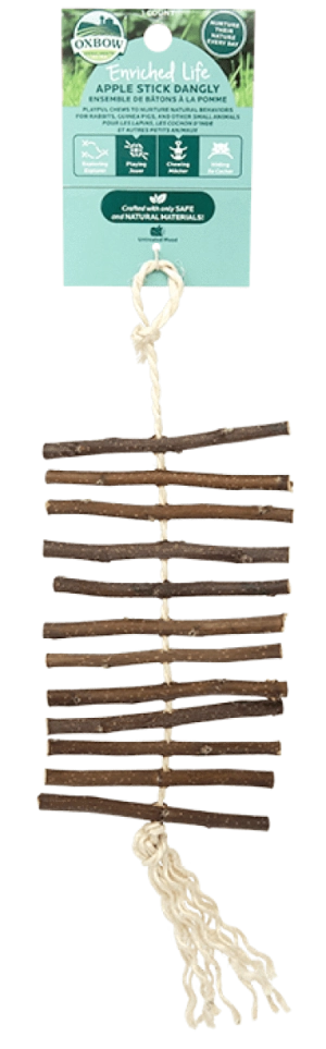 Oxbow Animal Health Enriched Life Apple Stick Dangly