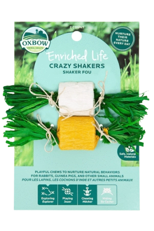 Oxbow Animal Health Enriched Life Crazy Shakers