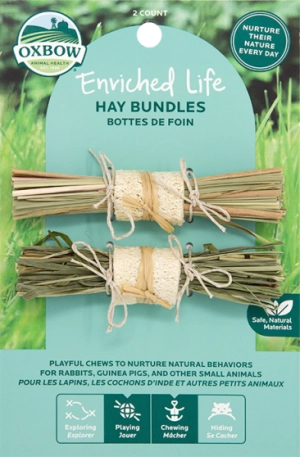Oxbow Animal Health Enriched Life Hay Bundles