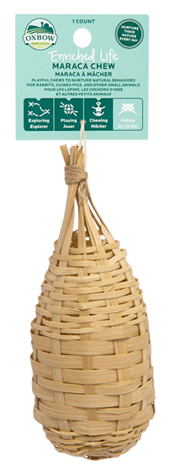 Oxbow Animal Health Enriched Life Maraca Chew
