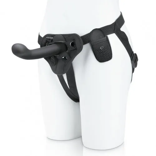 Pegasus Remote Control 6 Inch P-G Spot Silicone Peg With Harness - Black