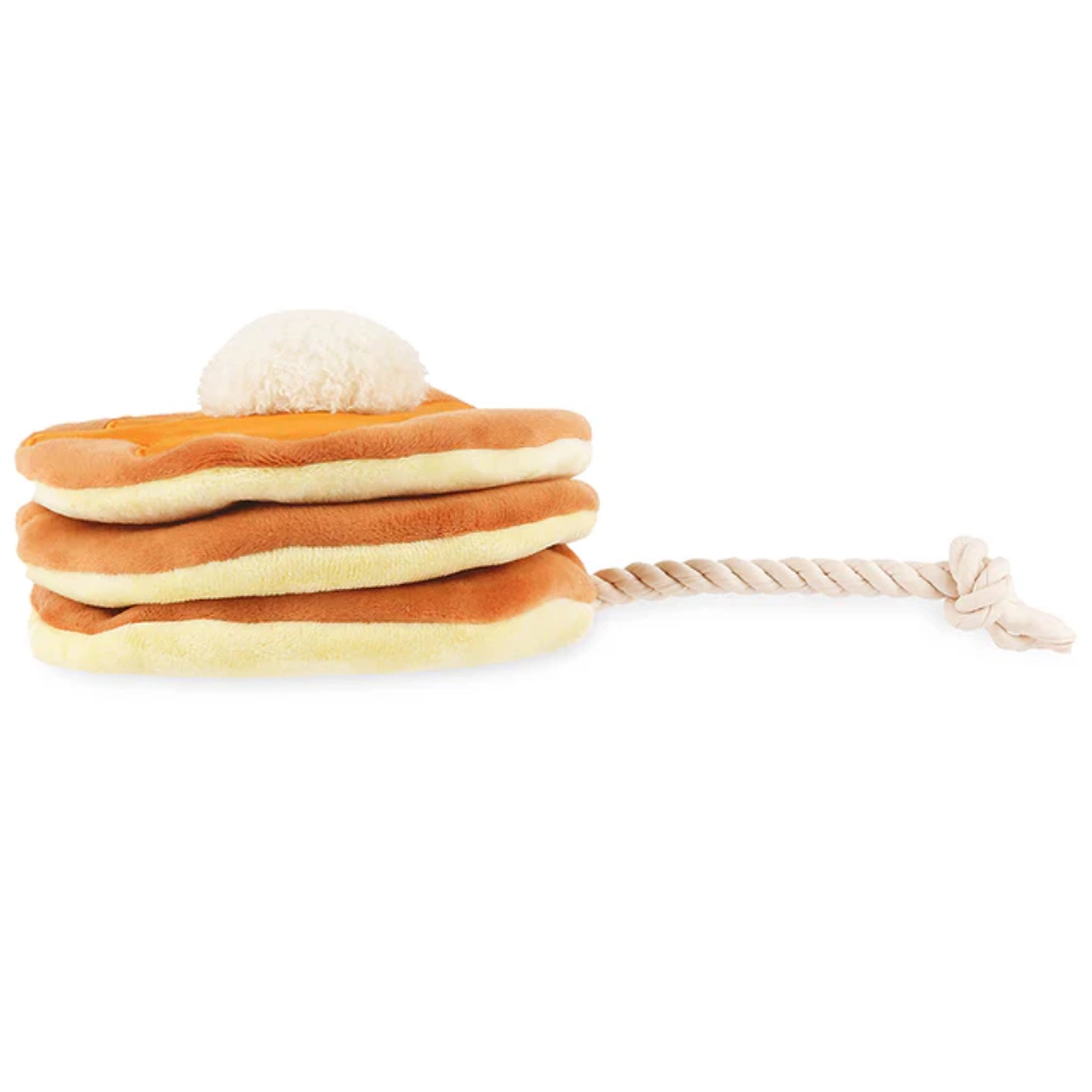 P.L.A.Y. IHOP Pancake Brown Dog Toys