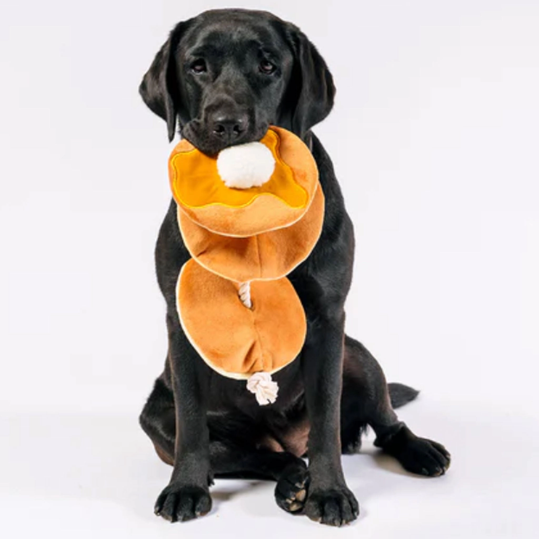 P.L.A.Y. IHOP Pancake Brown Dog Toys