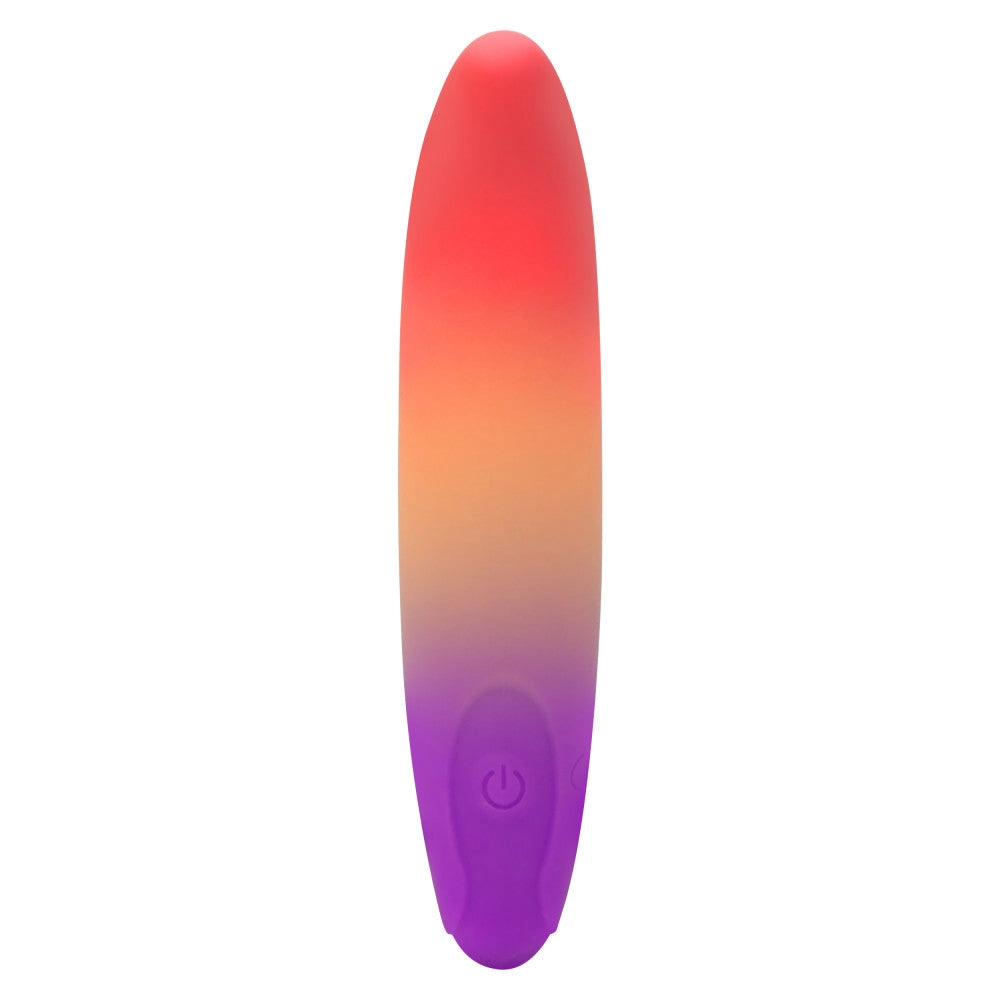 Play With Me by Blush ®| Dolphin Dreams 4.75 Inch Silicone Bullet Vibrator – USB Rechargeable Clitoral Nipple Massager – In Multicolor