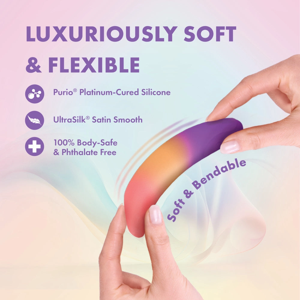 Play With Me by Blush ®| Dolphin Dreams 4.75 Inch Silicone Bullet Vibrator – USB Rechargeable Clitoral Nipple Massager – In Multicolor