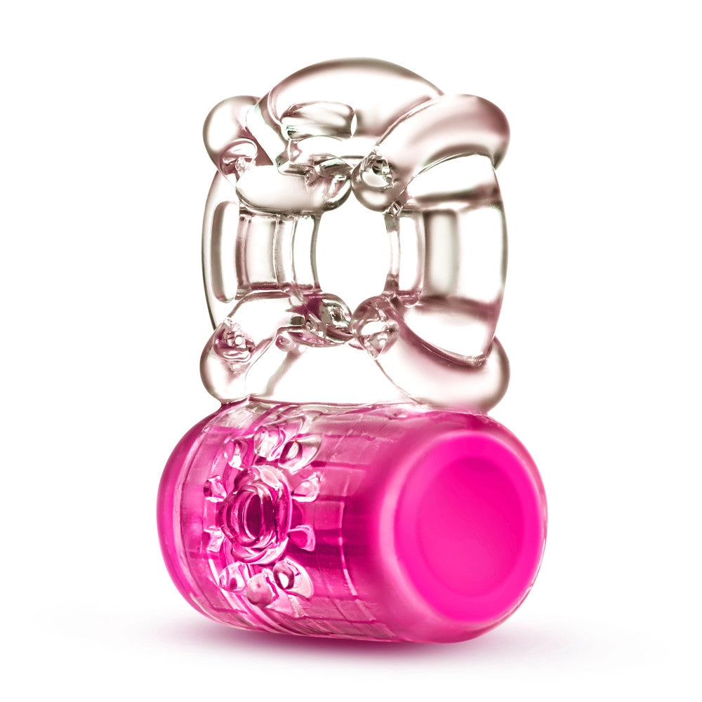 Play With Me By Blush® | Pleaser: Rechargeable Vibrating Penis Ring - Pink
