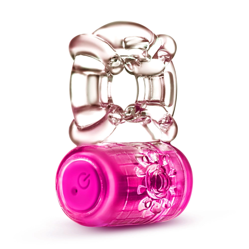 Play With Me By Blush® | Pleaser: Rechargeable Vibrating Penis Ring - Pink