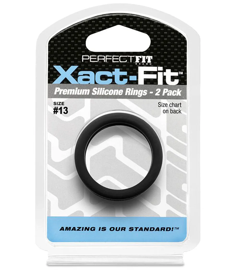 PlayZone Xact-Fit Cock Rings: Perfect Fit and Fun in Every Pack!