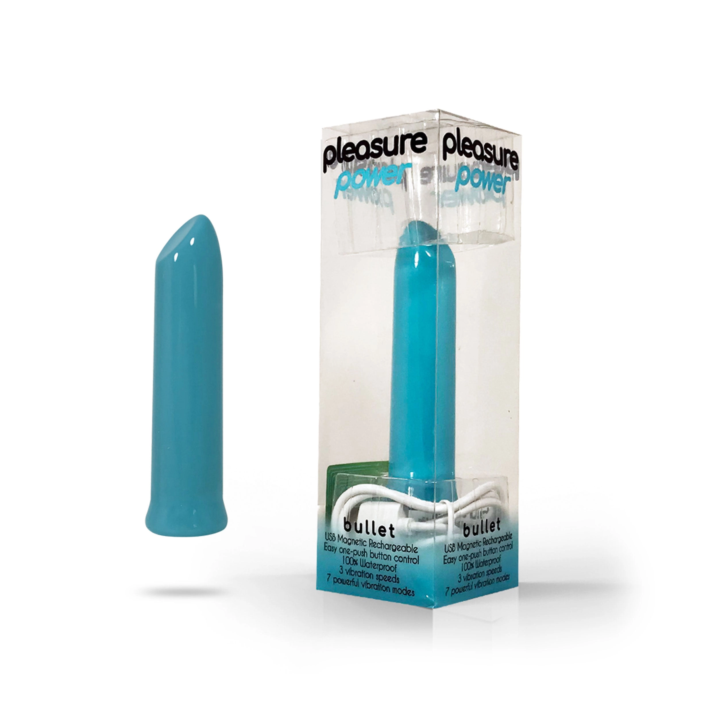Pleasure Power Teal Bullet