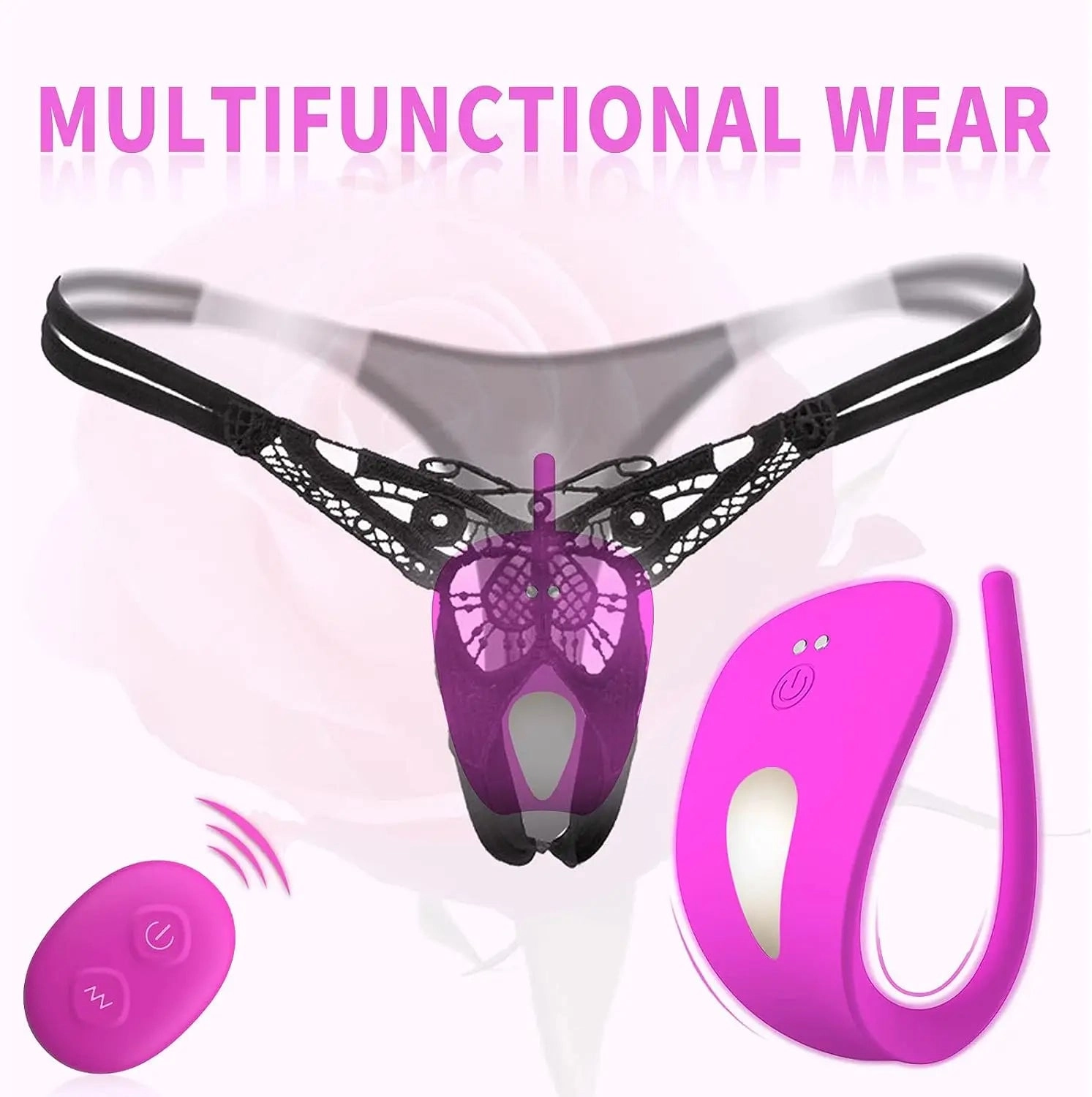 Portable Wearable Vibrating Panty Vibe Vibrator