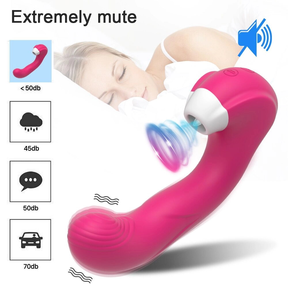 Powerful Clit Sucking Licking Vibrators for Women G Spot Oral Clitoris Sucker Rechargeable Dildo Toys