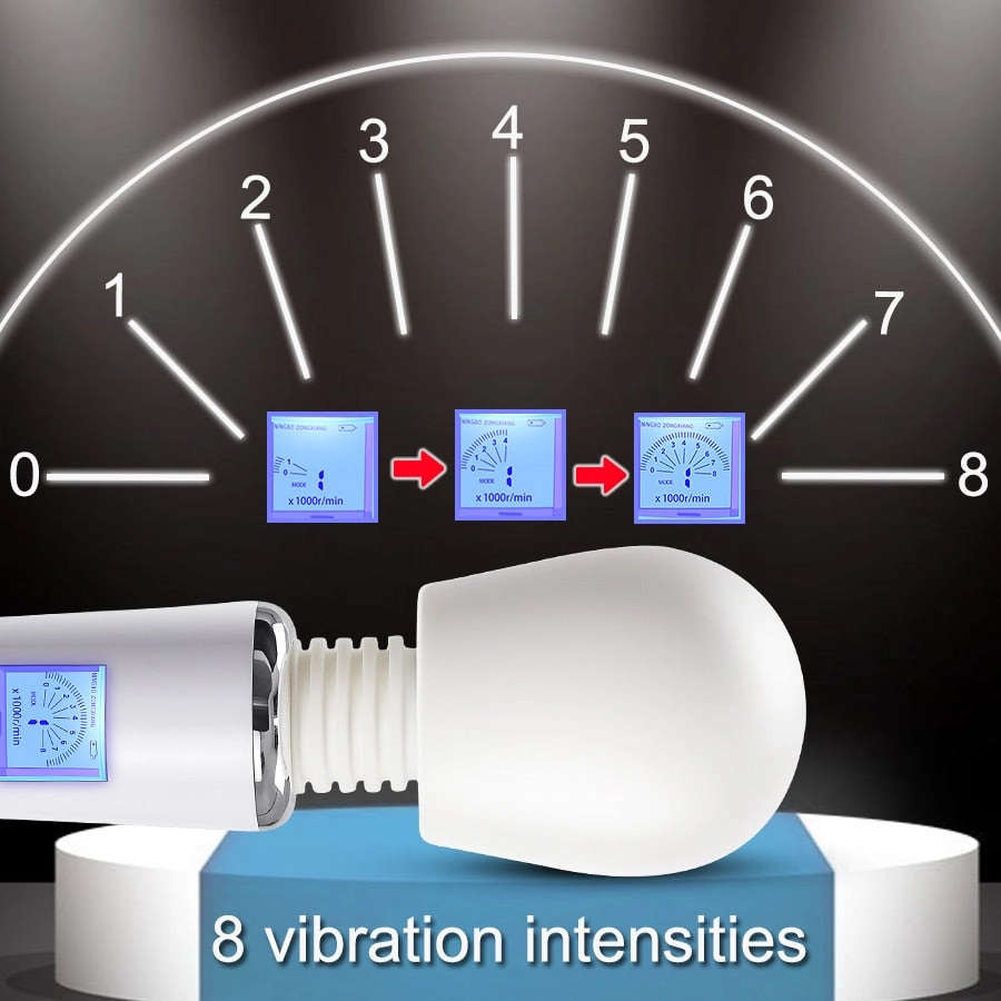 Powerful Magic Wand Vibrators for Women Clitoris Stimulator AV Stick G Spot Massager Female Masturbator Sex Toys for Woman