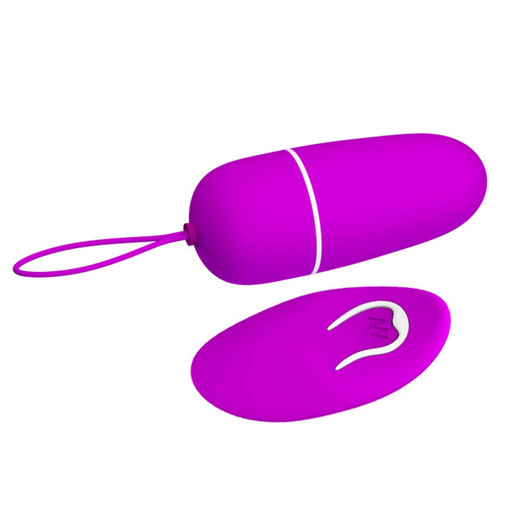 Pretty Love 12-Function Pink Vibrating Egg - Pocket-Sized Fun!