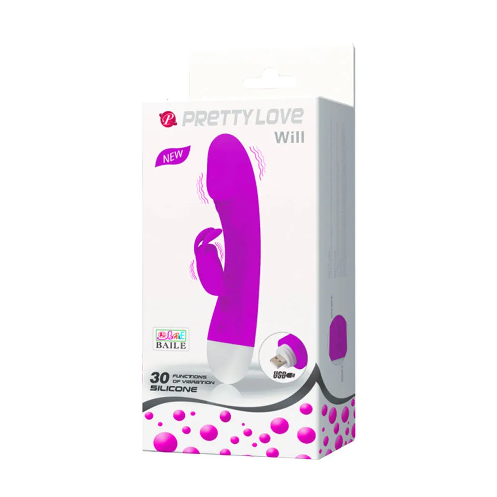 Pretty Love 30 Vibe Rabbit Vibrator: Your Fun Silicone Friend