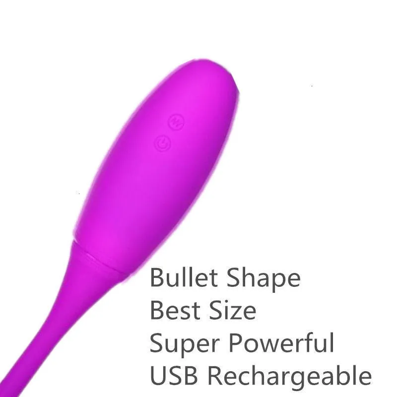 Rechargeable Dual Vibrator 7 Speeds Double Head Jump Egg Bullet Dildo Vibrator Anal Butt Plug for Couple