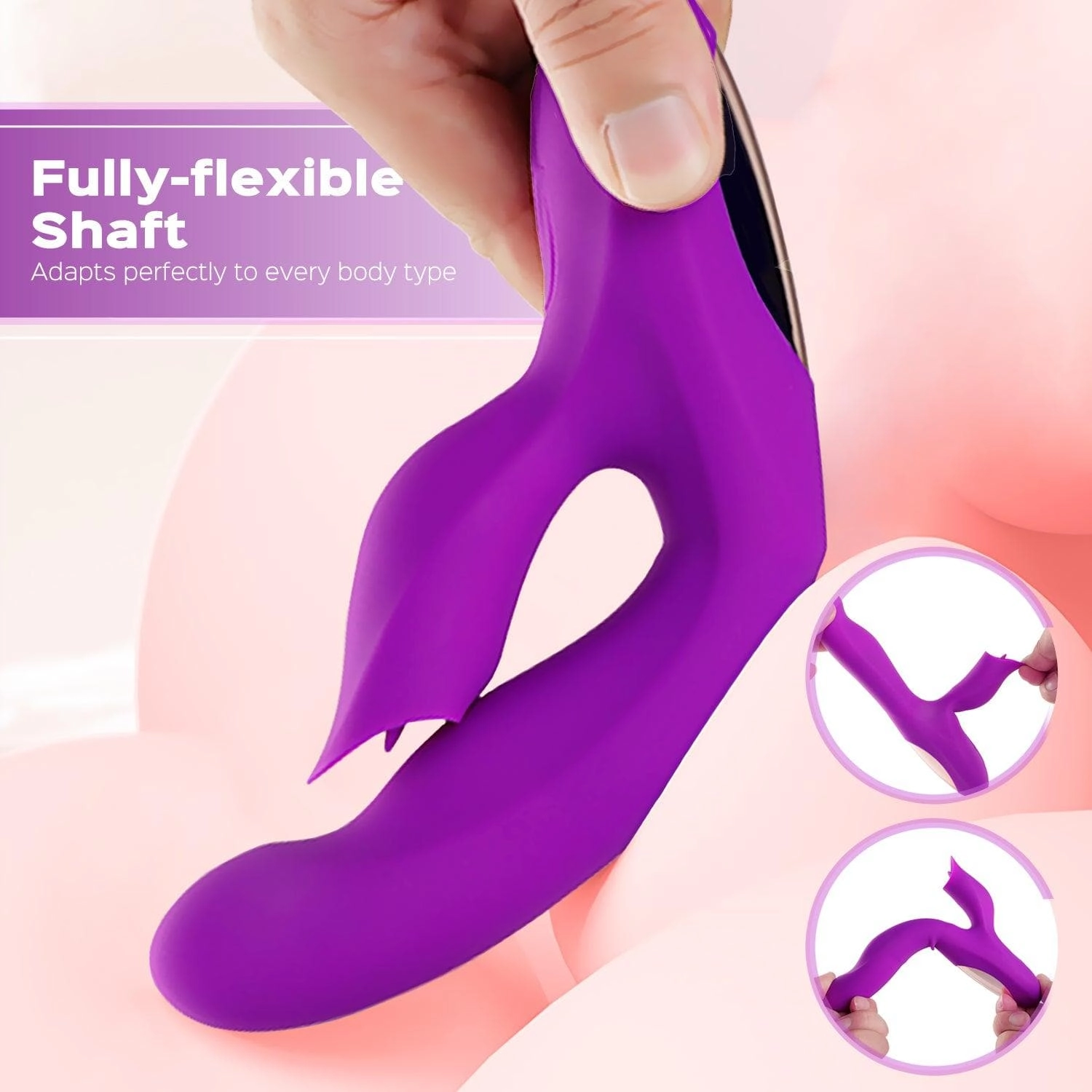 Risque - G Spot Vibrator with The Clit Licker