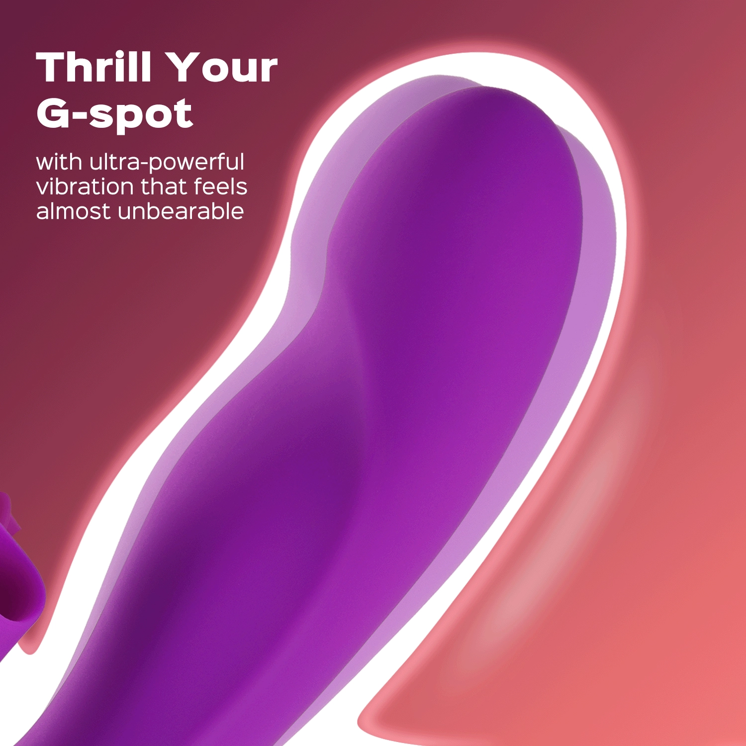 Risque - G Spot Vibrator with The Clit Licker