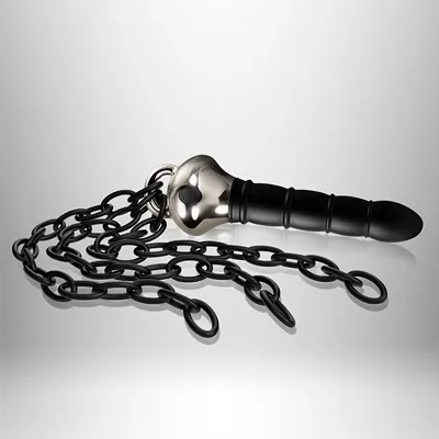 Rocks-Off 10 Speed LUST LINX Silicone Vibrator & Flogger
