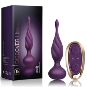 Rocks Off Petite Sensations Discover Unisex Remote Controlled Butt Plug