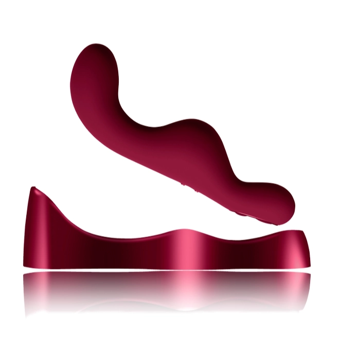Rocks Off Ruby Glow Rosa Rider | Pleasure Wand & Saddle Remote Controlled Vibrator
