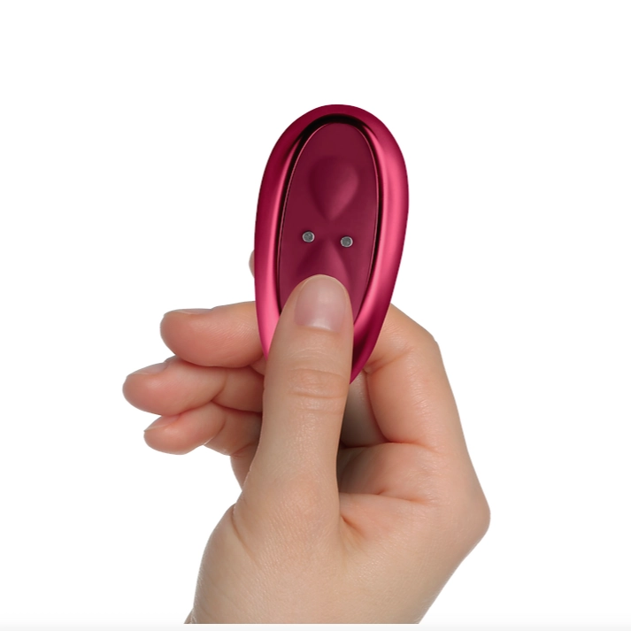 Rocks Off Ruby Glow Rosa Rider | Pleasure Wand & Saddle Remote Controlled Vibrator