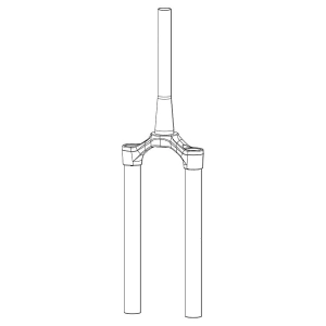 RockShox CSU Lyrik/Yari SA 29 51 DFBLK