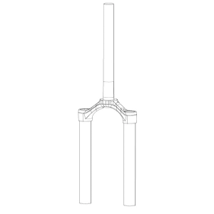 RockShox CSU SID SA 29 46OS 1-1/8 DFBLK