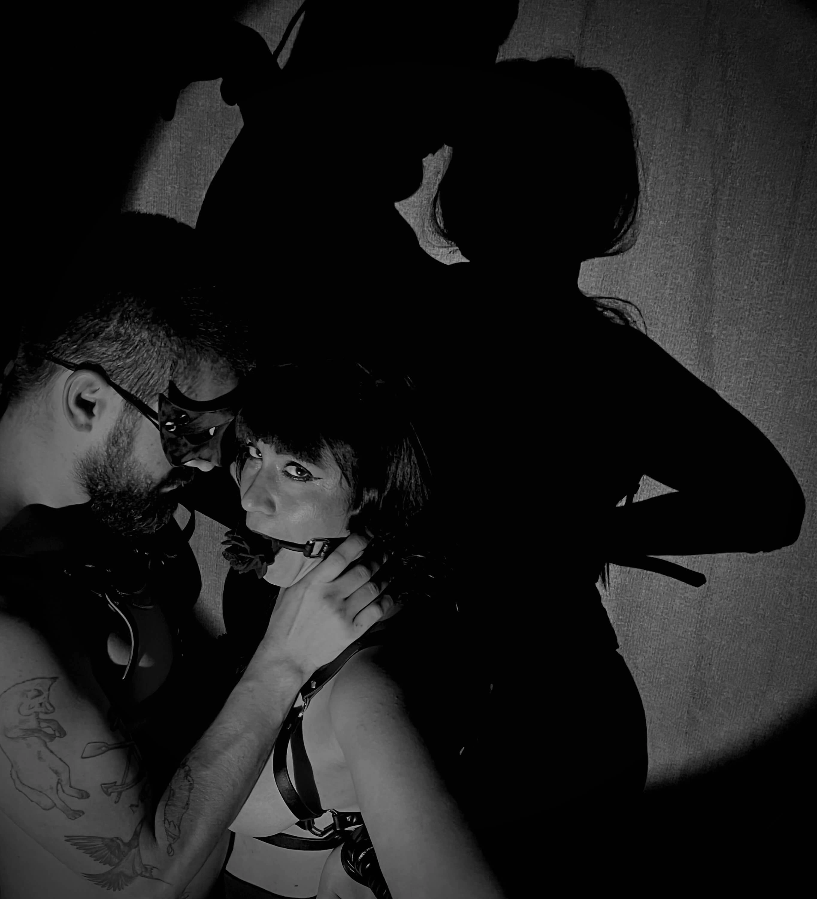 Rose Gag Rose Mouth Ball Gag BDSM Femdom