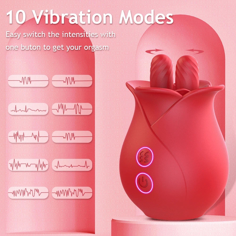 Rose Tongue Vibrator