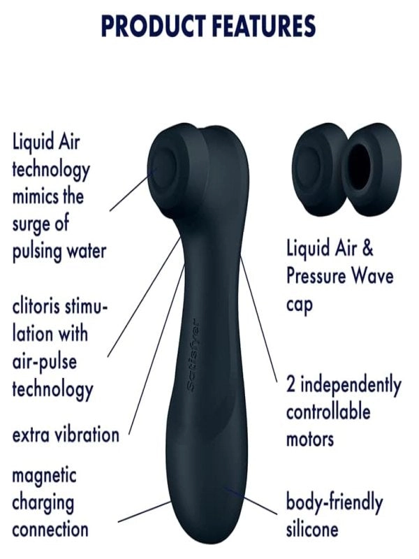 Satisfyer Pro 2 Gen 3 Air Pulse Vibrator Black