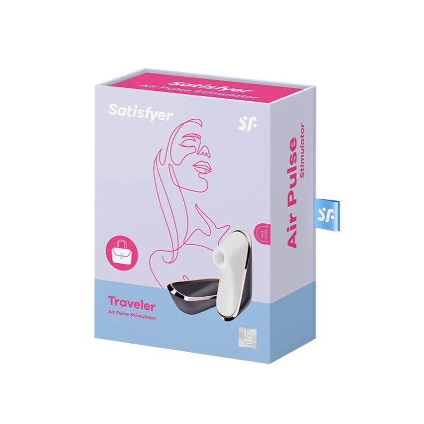 Satisfyer Traveler Air Pulse Clitoral Stimulator