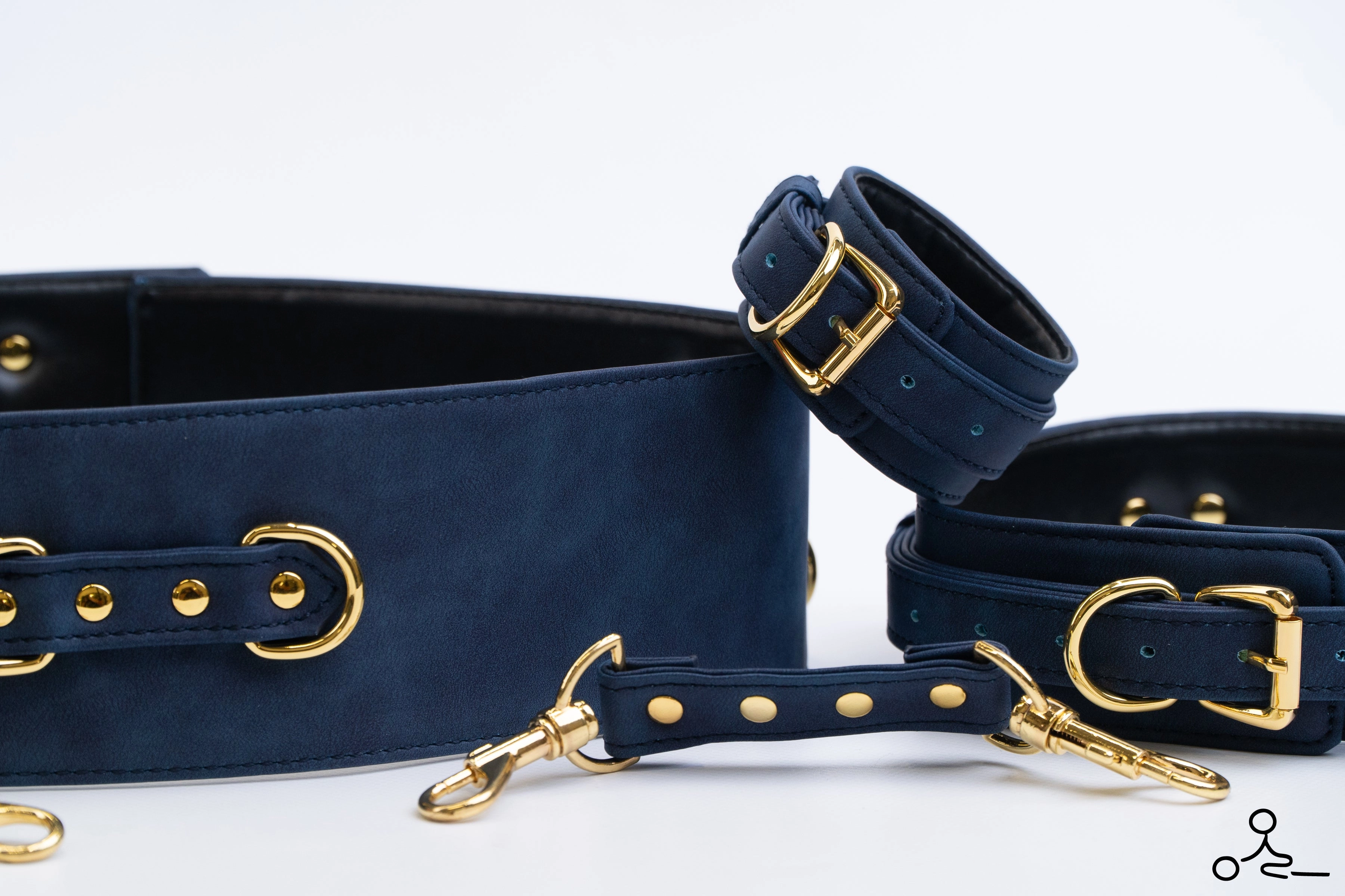 Sex Restraints in Blue Lush BDSM & Bondage Restraints