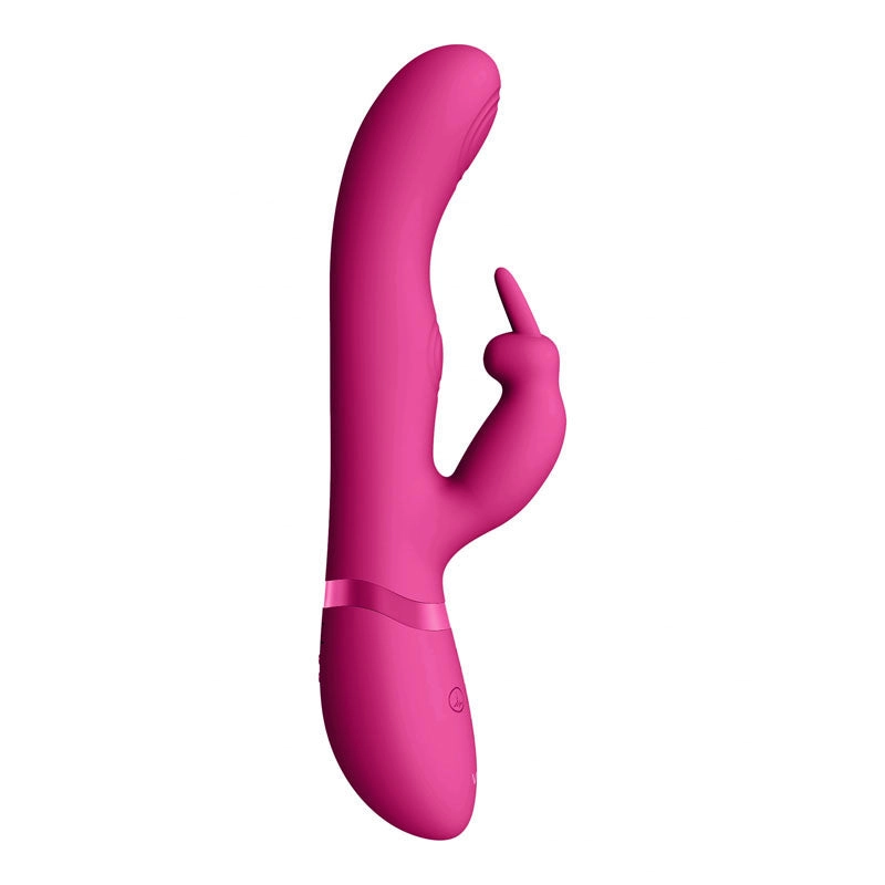 Shots Vive May Dual Pulse Wave & Vibrating C spot & G-Spot Rabbit - Pink