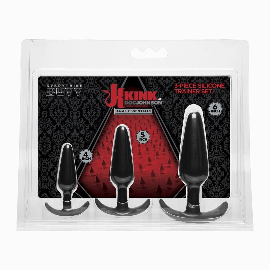 Silicone Anal Trainer Set