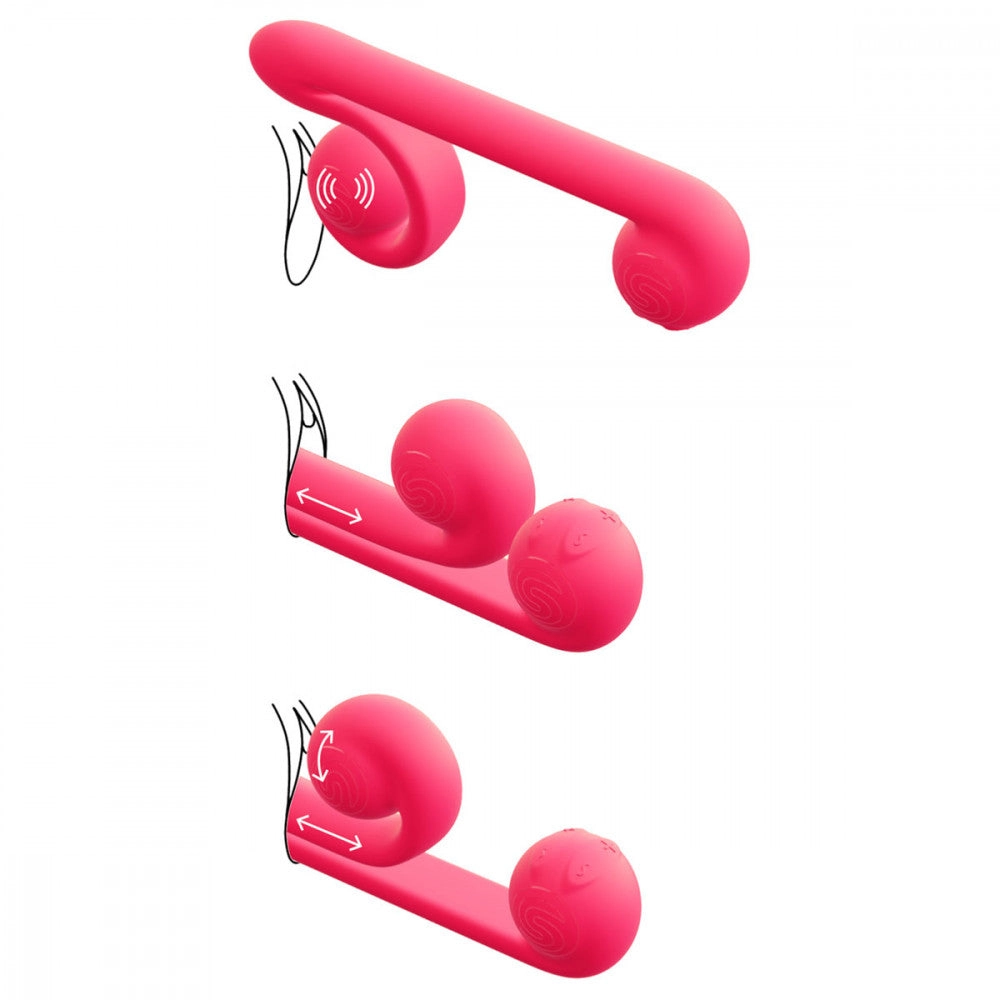Snail Vibe Dual Stimulation Vibrator