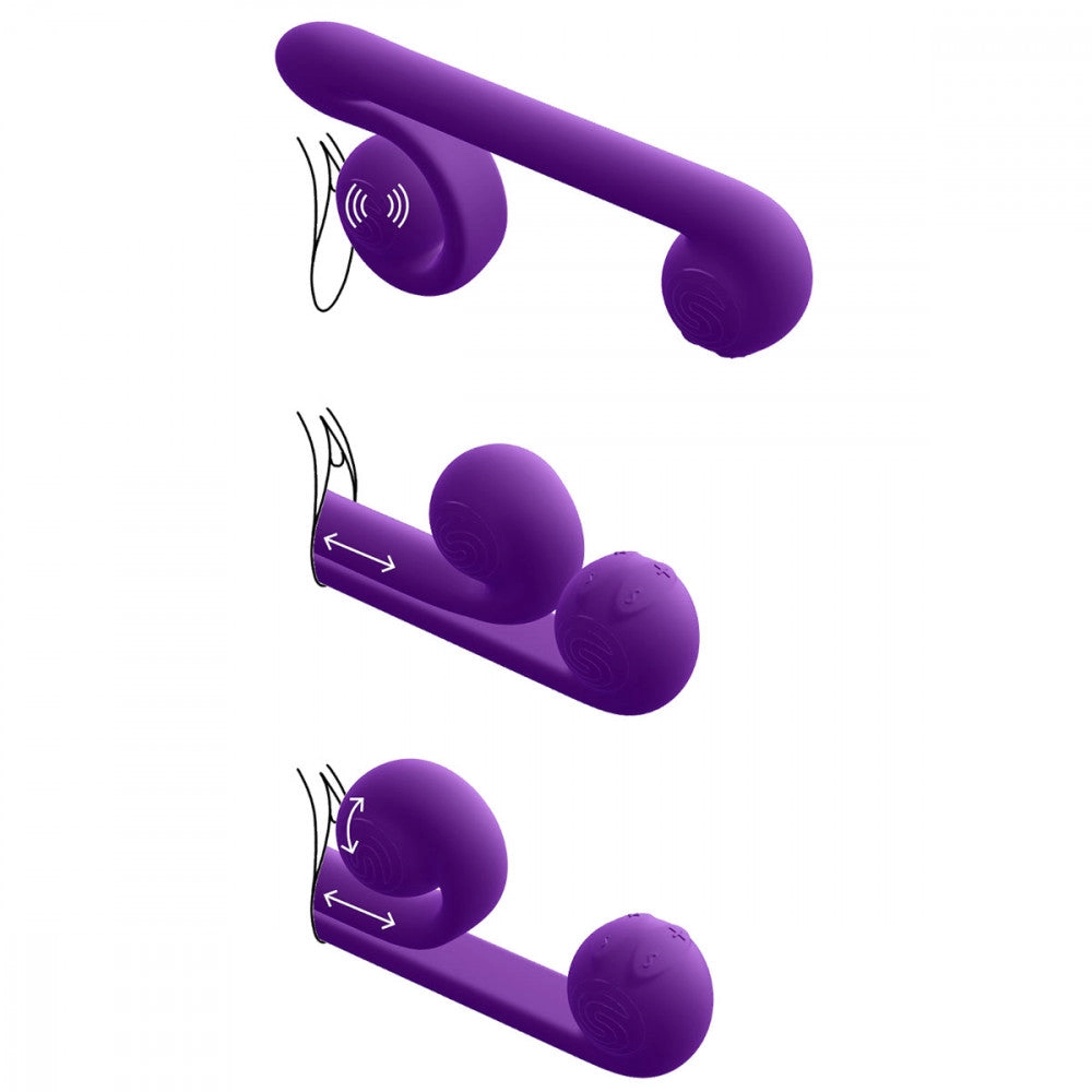 Snail Vibe Dual Stimulation Vibrator