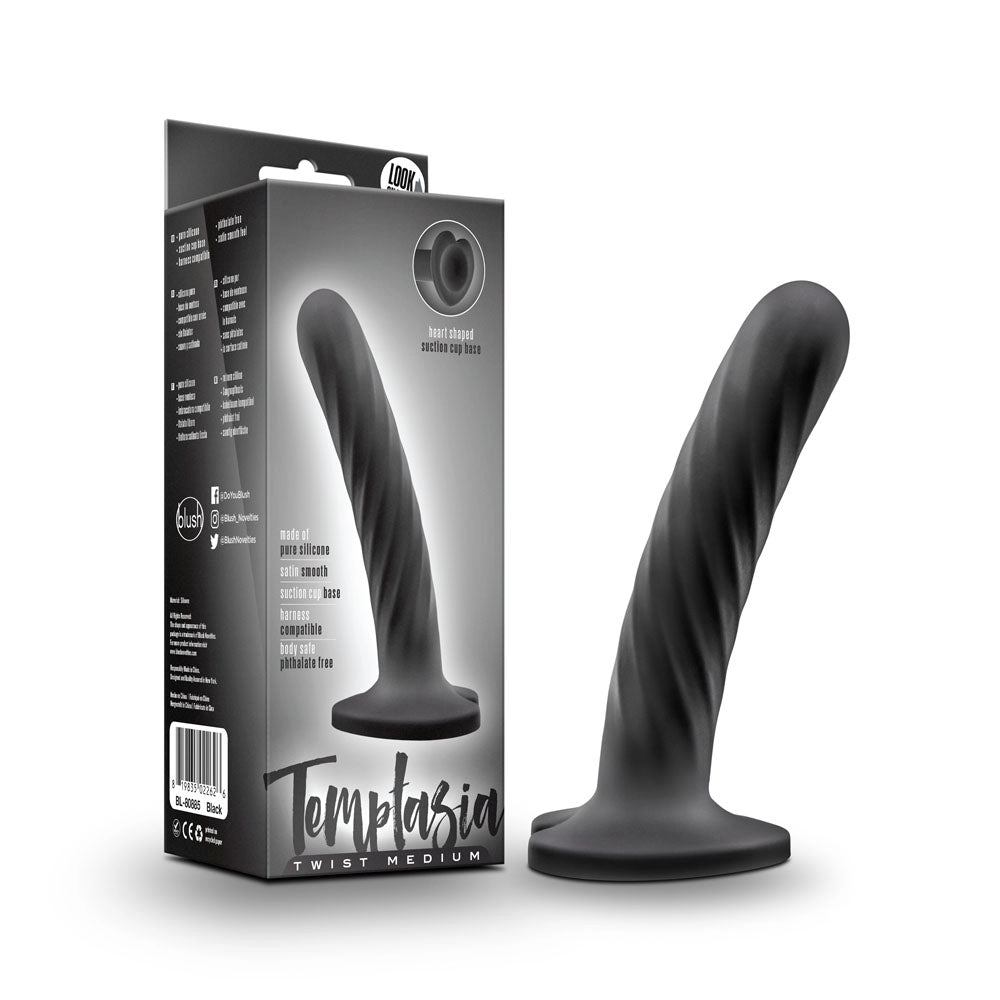 Temptasia Twist: Small Dildo with Suction for G-Spot & Anal Fun!