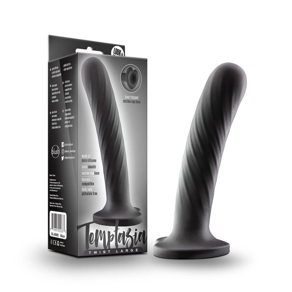 Temptasia Twist: Small Dildo with Suction for G-Spot & Anal Fun!