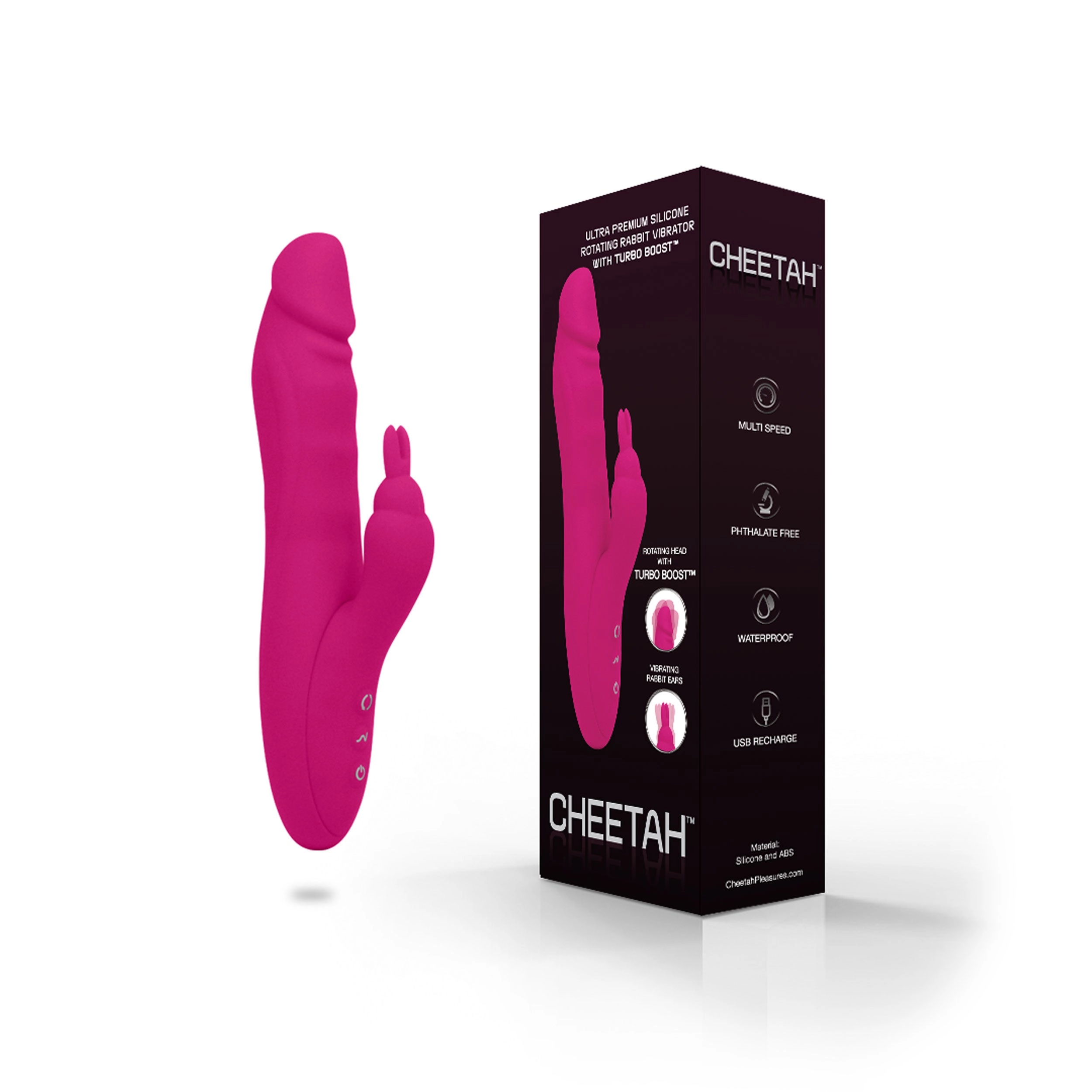 The Cheetah Super Rabbit - Pink