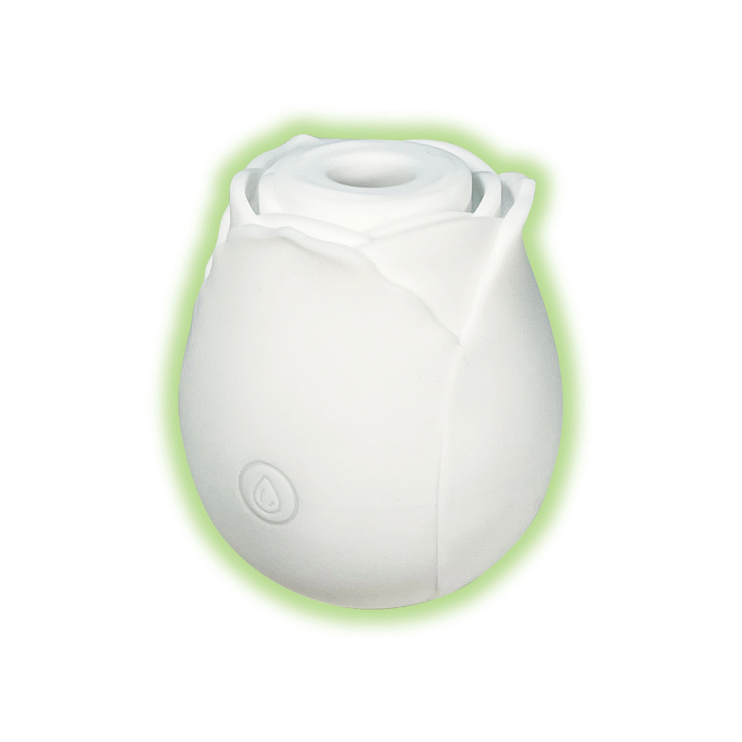 THE LE ROSE COLLECTION EDEN AIR PULSATION CLITORAL VIBRATOR - GLOW-IN-THE-DARK