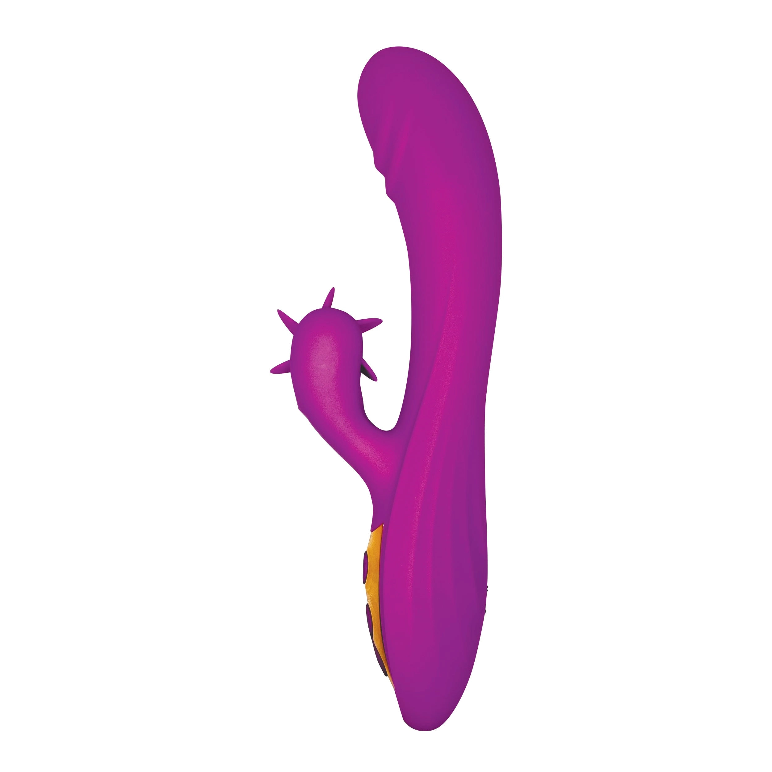 THE LE TWIRL DUAL ACTION VIBRATOR - PURPLE